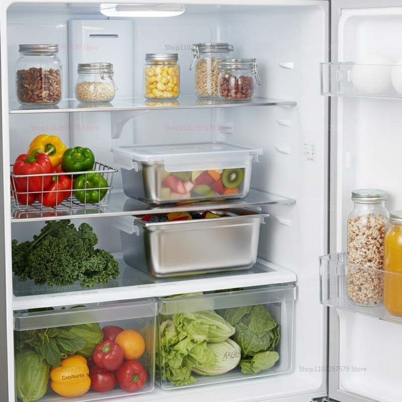 Plate Stainless Steel Food Con - Food Storage Boxes With Lids のレビューと価格