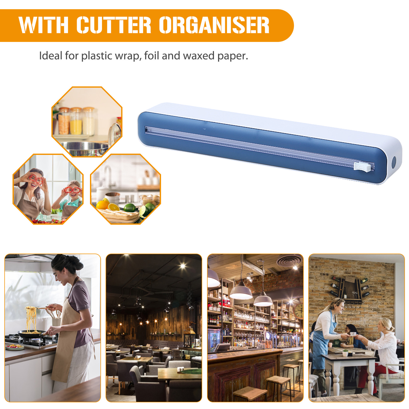 Waterproof Plastic Wrap Dispen - Food Storage Dispenser のレビューと価格