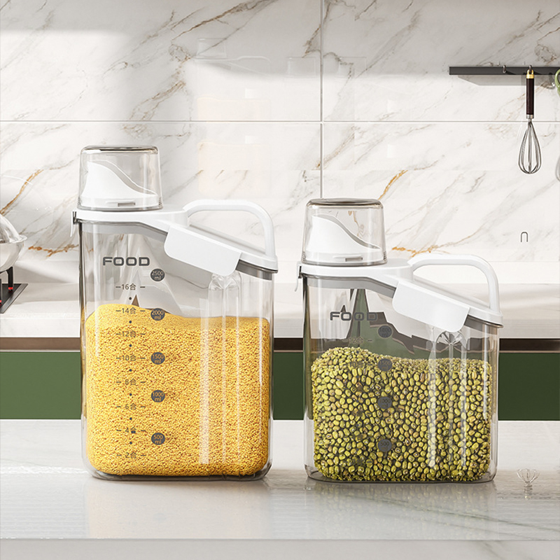 Airtight Cereal Storage Contai - Food Storage Dispenser のレビューと価格