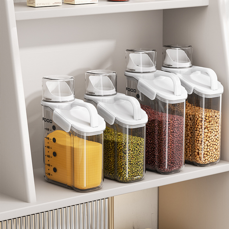 Airtight Cereal Storage Contai - Food Storage Dispenser のレビューと価格