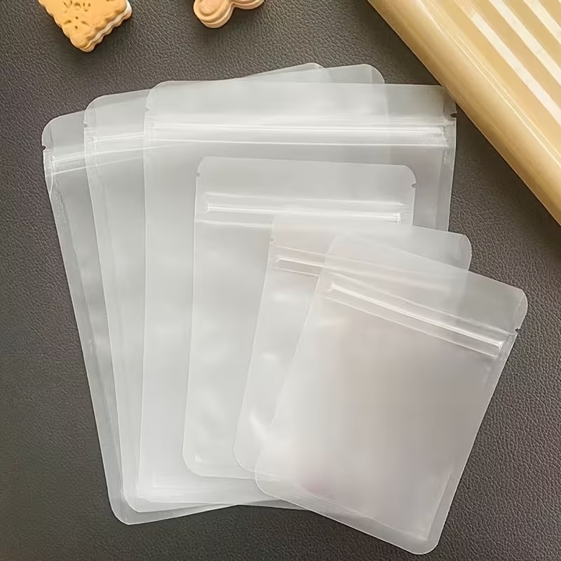 Frosted Clear Ziplock Bag Food - Food Storage Bags Zip Lock Pouch のレビューと価格