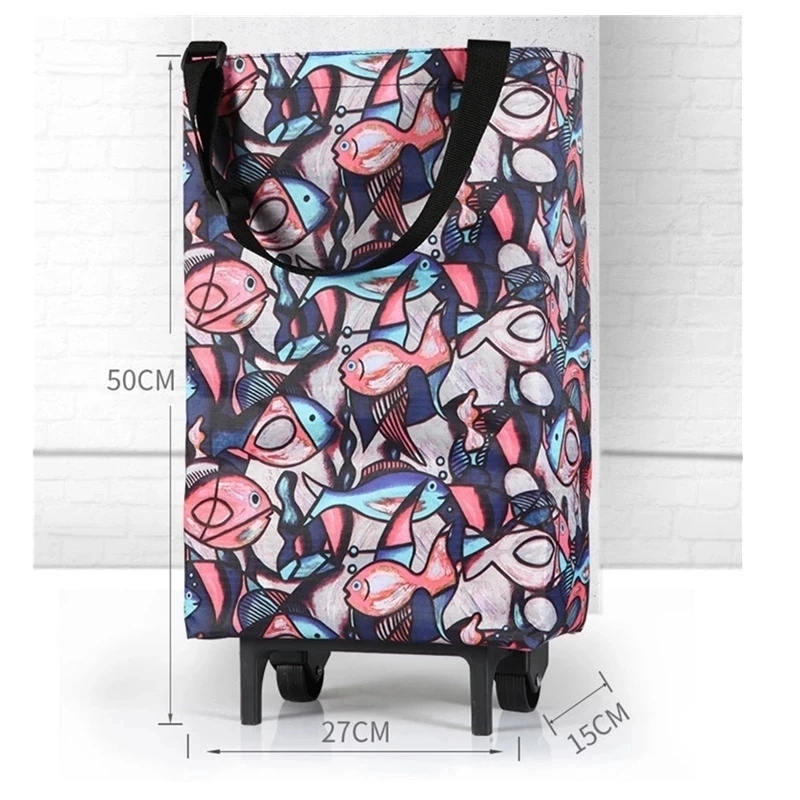 Folding Storage Bag High Capac - Food Storage On Wheels のレビューと価格
