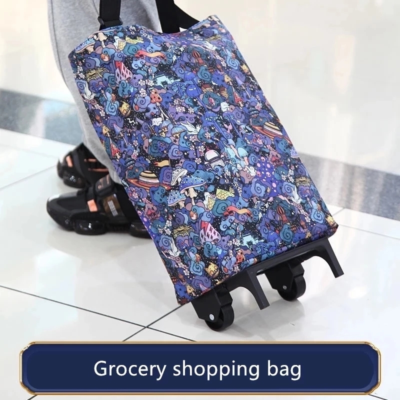 Folding Storage Bag High Capac - Food Storage On Wheels のレビューと価格