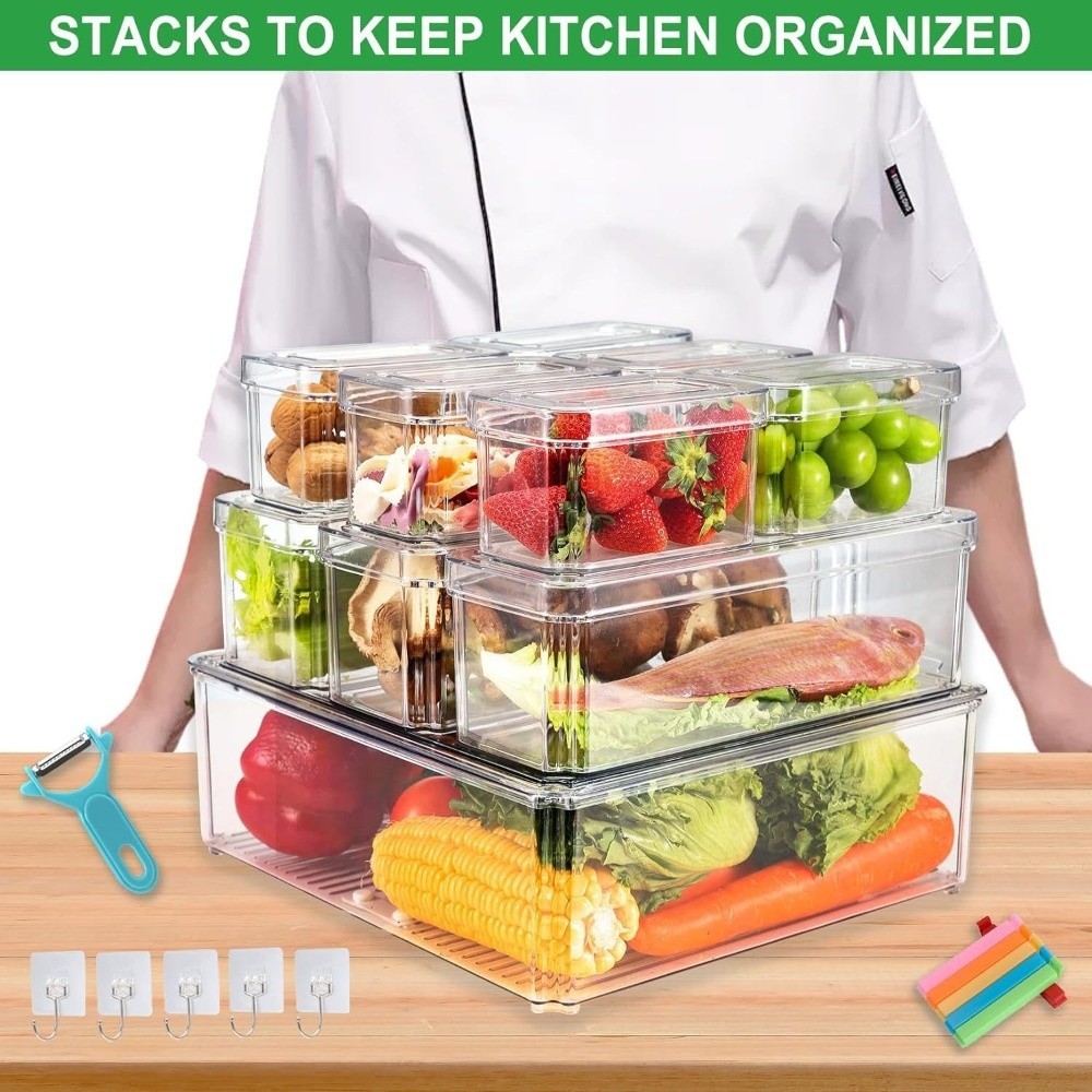Practical Transparent Fridge O - Food Storage Practices のレビューと価格