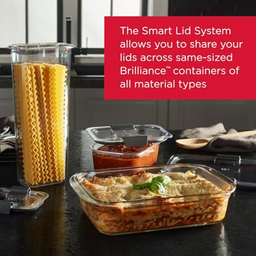 Brilliance Glass Food Storage  - Glass Meal Prep Container のレビューと価格