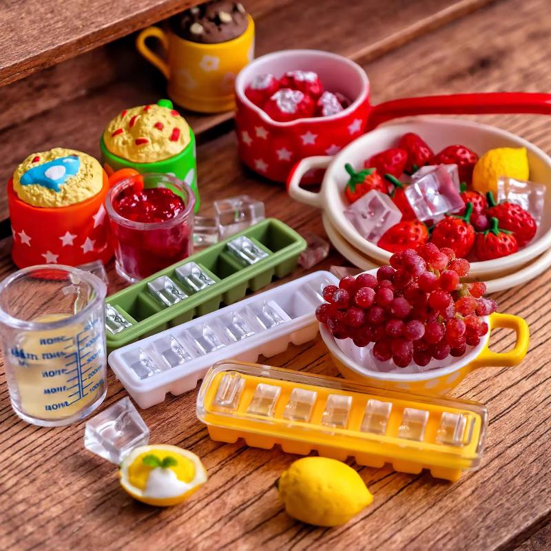 2Pcs Girl Toy New Miniature Do - Food Storage Box Plastic のレビューと価格