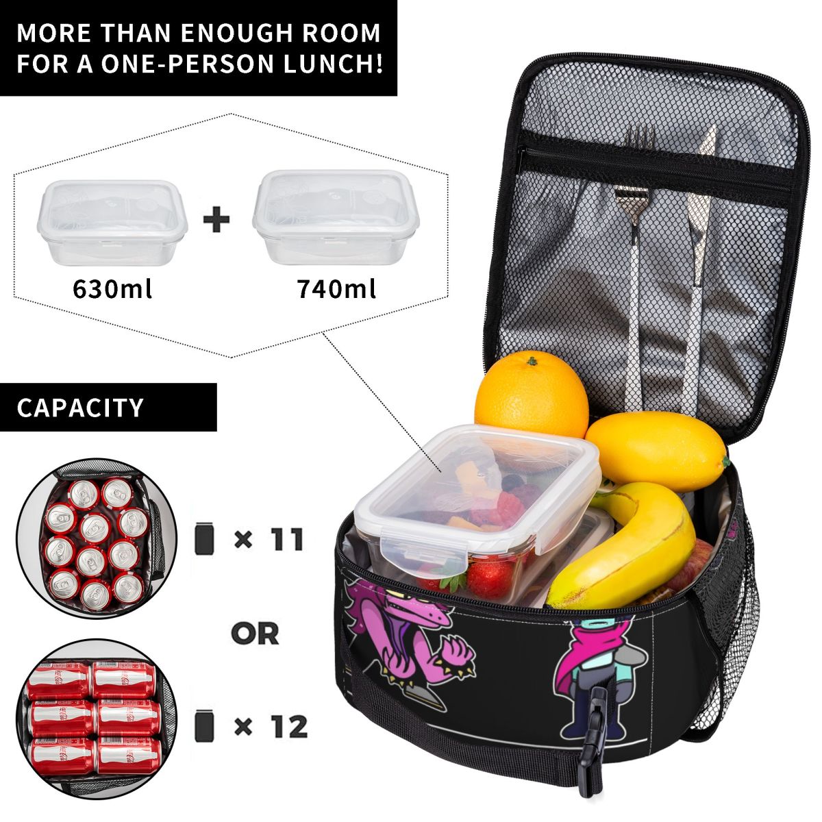 Insulated Lunch Box Deltarune  - Food Storage Kris のレビューと価格