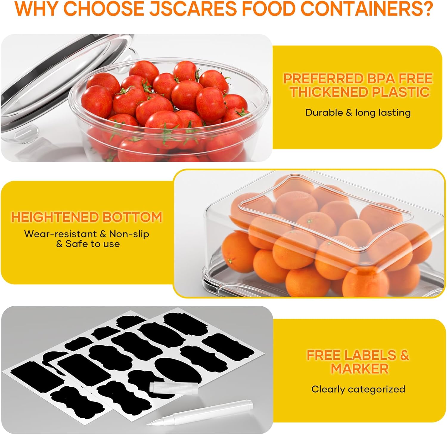 52 PCS Food Storage Containers - Food Storage Meals のレビューと価格