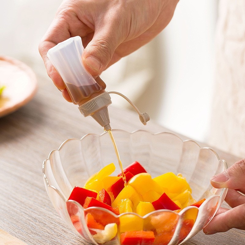 Squeeze Salad Sauce Bottle Set - Food Storage Dispenser のレビューと価格