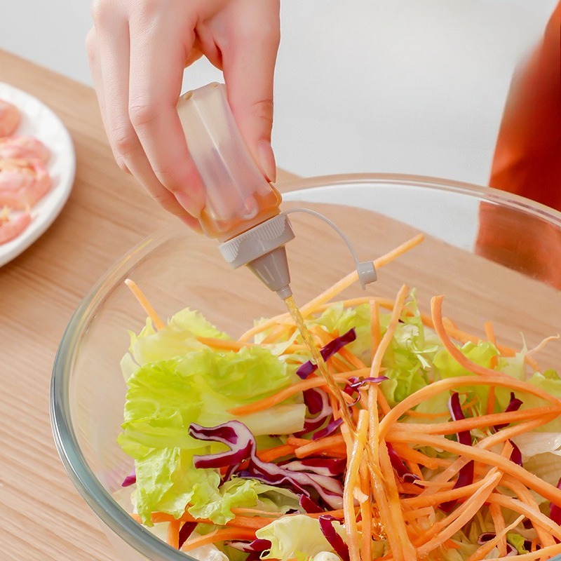 Squeeze Salad Sauce Bottle Set - Food Storage Dispenser のレビューと価格