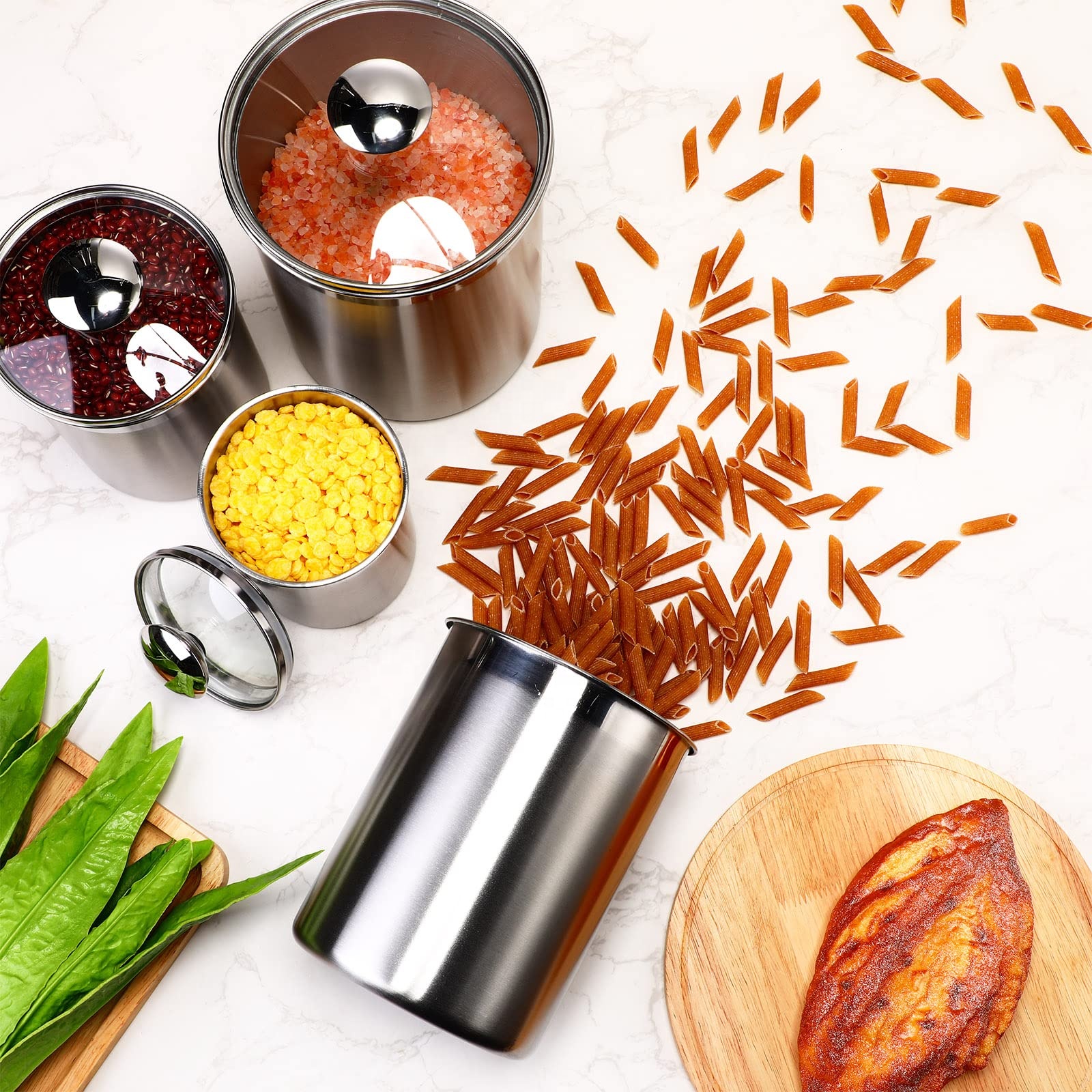 Food Storage Containers Tea Co - Food Storage Glass Set のレビューと価格