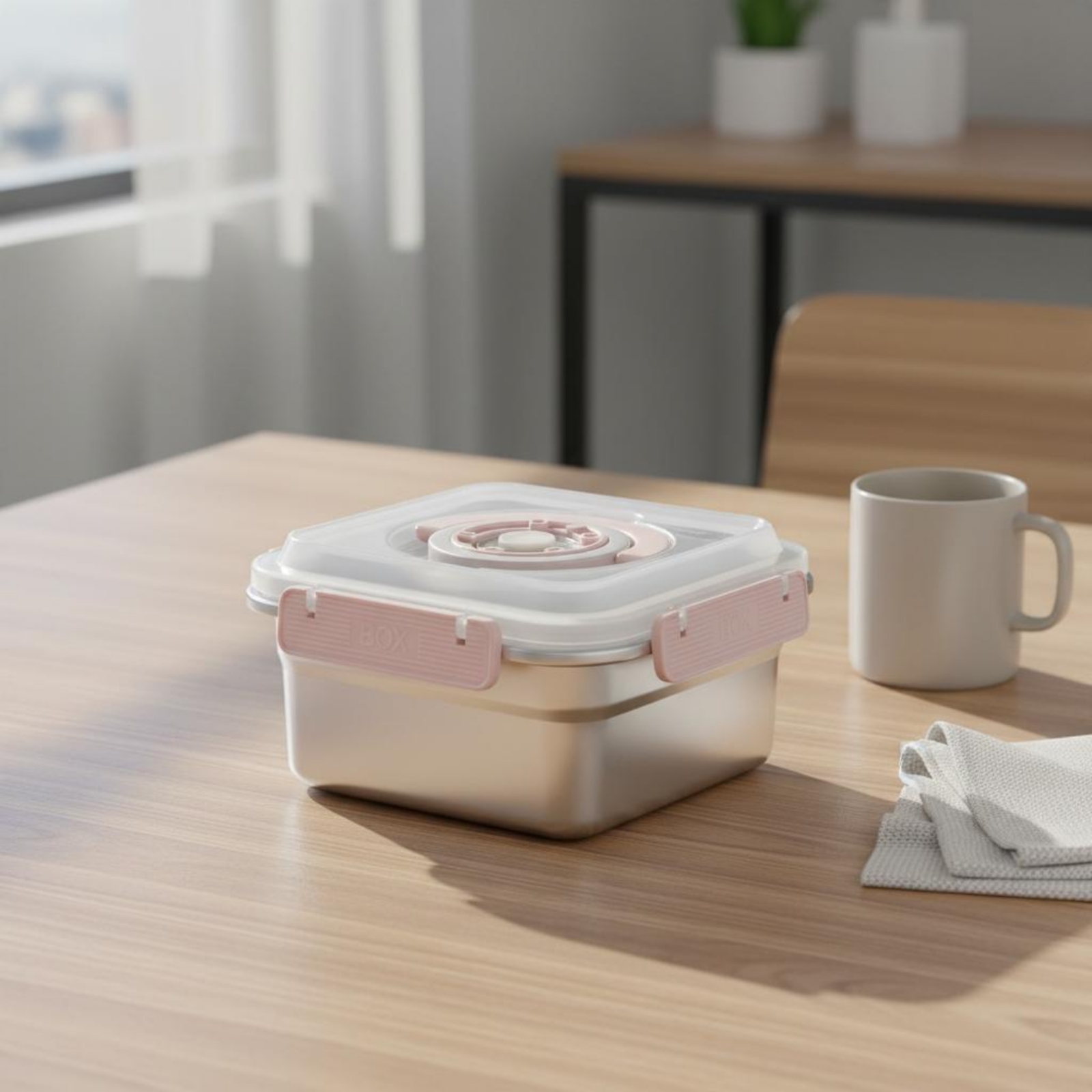 3 Pieces Stainless Steel Food  - Food Storage Lunch Box のレビューと価格