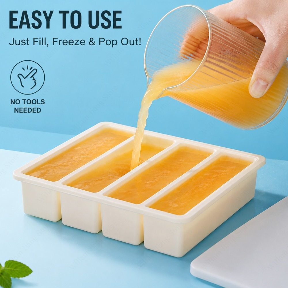 Durable Silicone Freezing Tray - Food Storage Silicone のレビューと価格