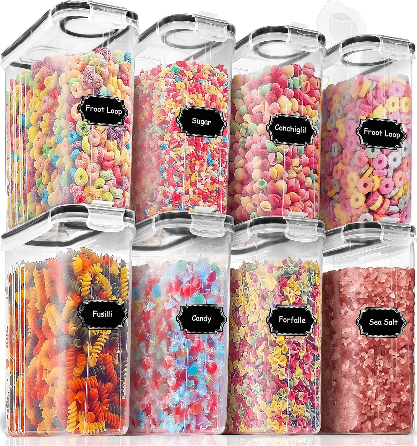 8-Piece Airtight Food Storage  - Food Storage Glass Set のレビューと価格