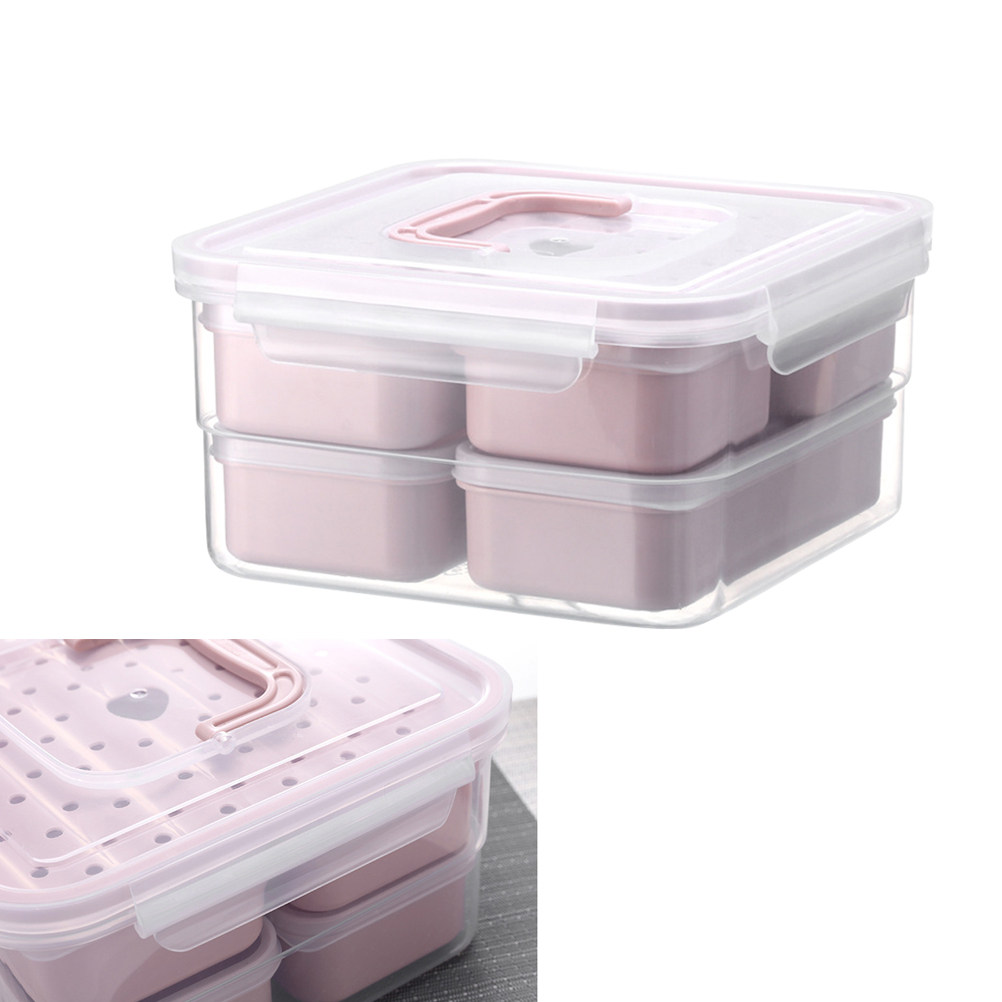 6Pcs Food Storage Containers B - Food Storage Lunch Box のレビューと価格