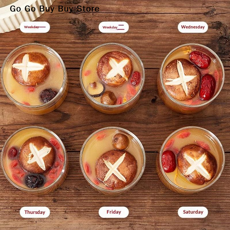 【ST】1Pc 240/400ML Glass Food S - Food Storage Silicone のレビューと価格