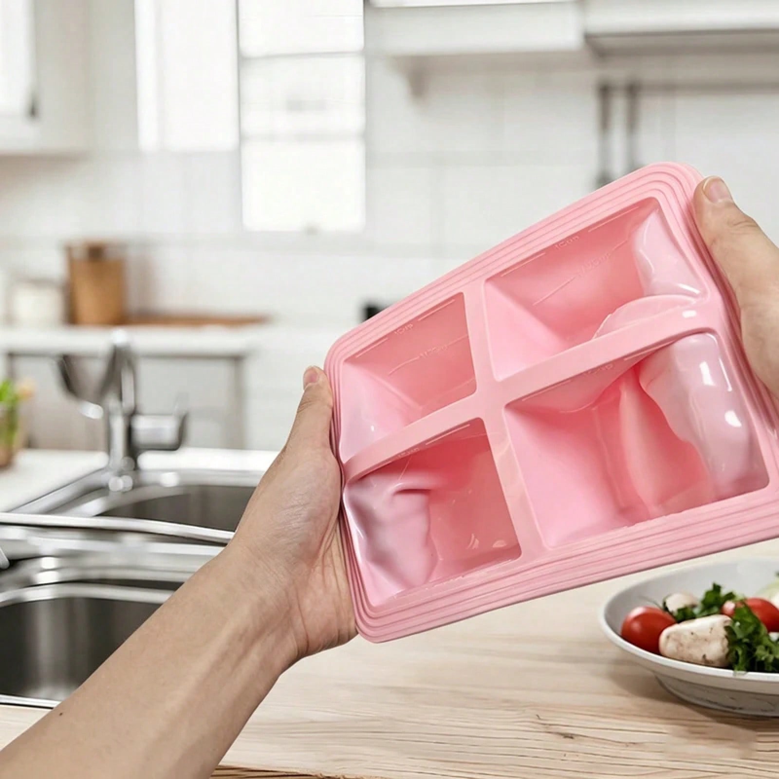 Reusable Silicone Soup Freezer - Food Storage Silicone のレビューと価格