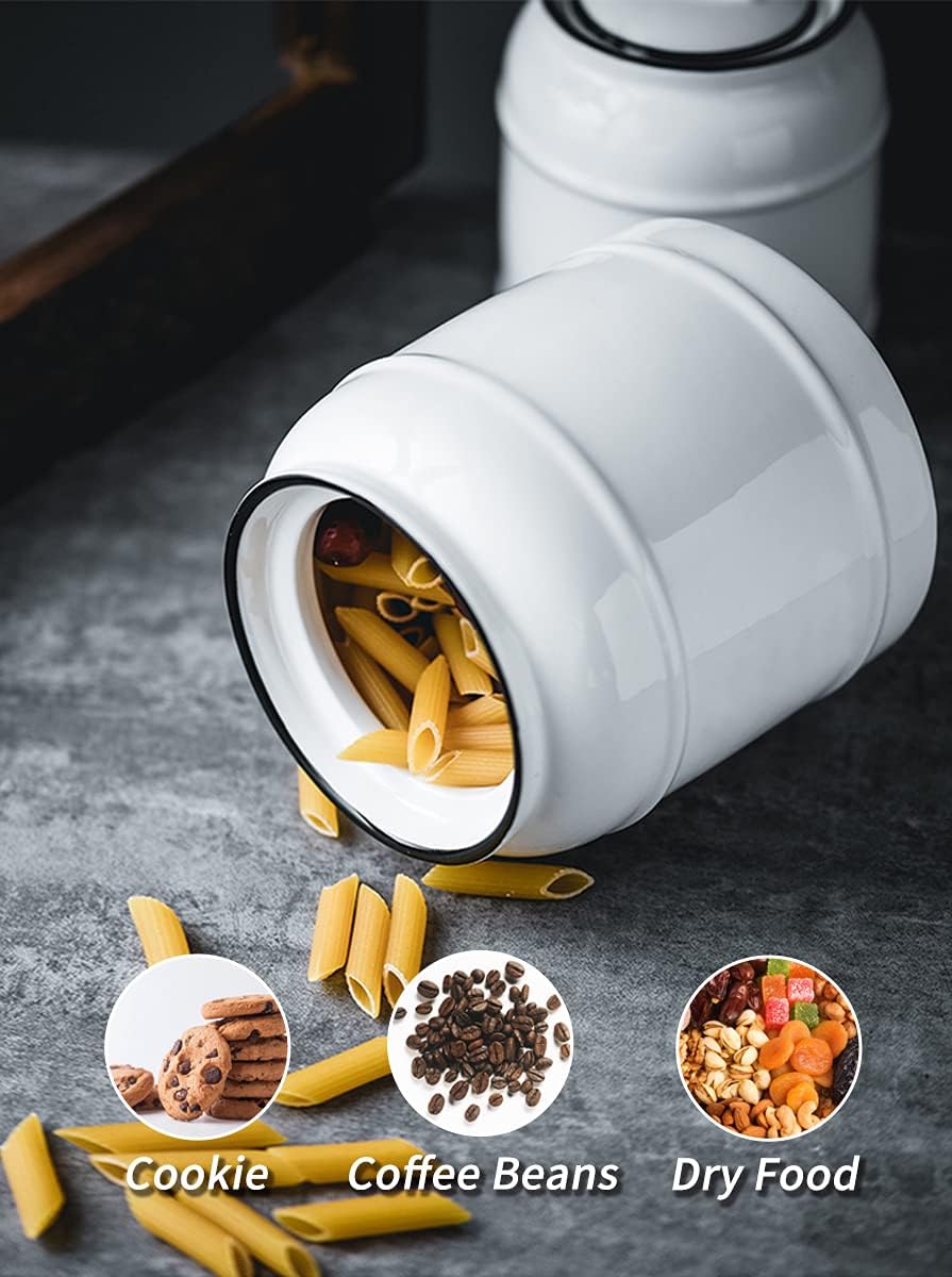 9cup/72oz Ceramic Jar for Dry  - Food Storage Airtight のレビューと価格