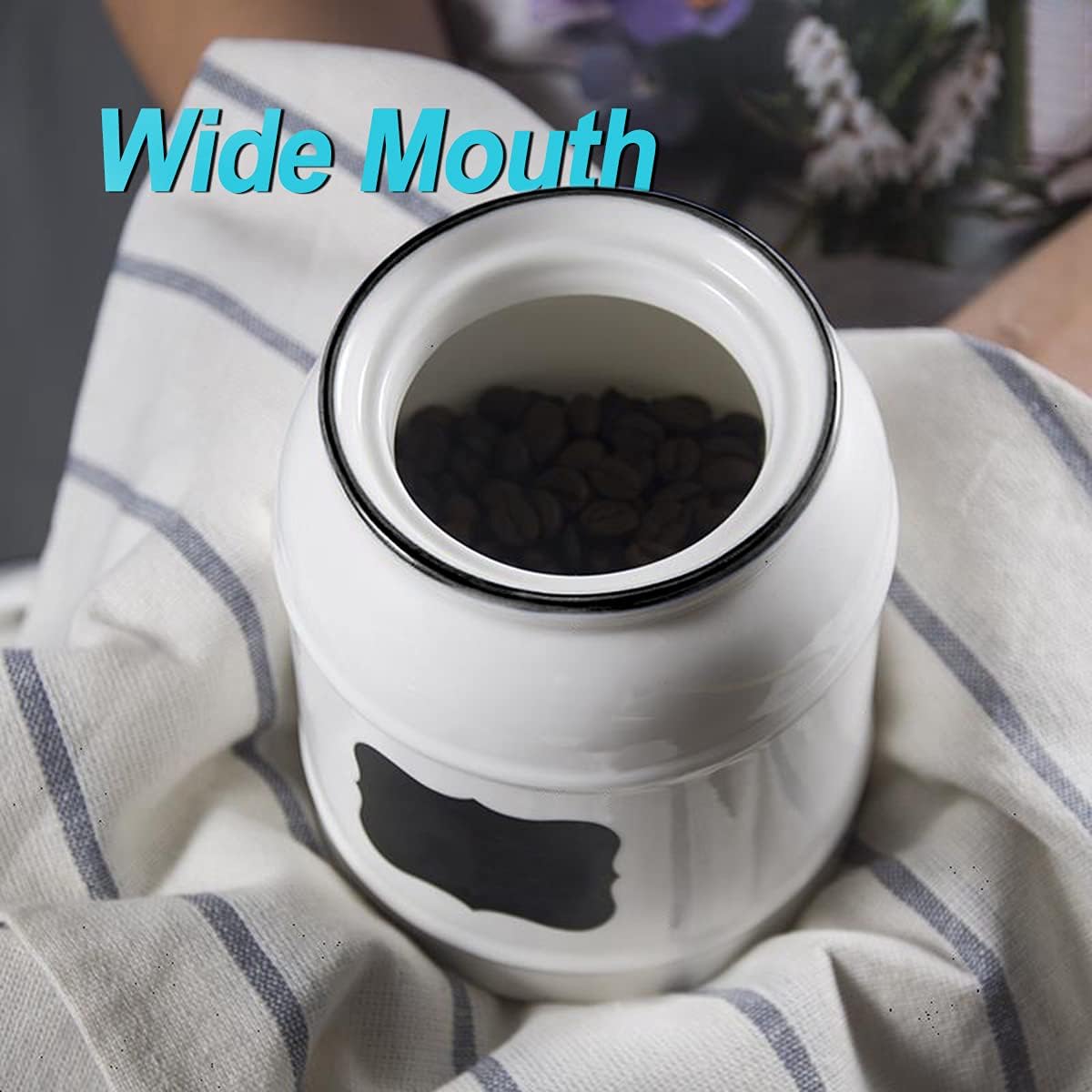 9cup/72oz Ceramic Jar for Dry  - Food Storage Airtight のレビューと価格