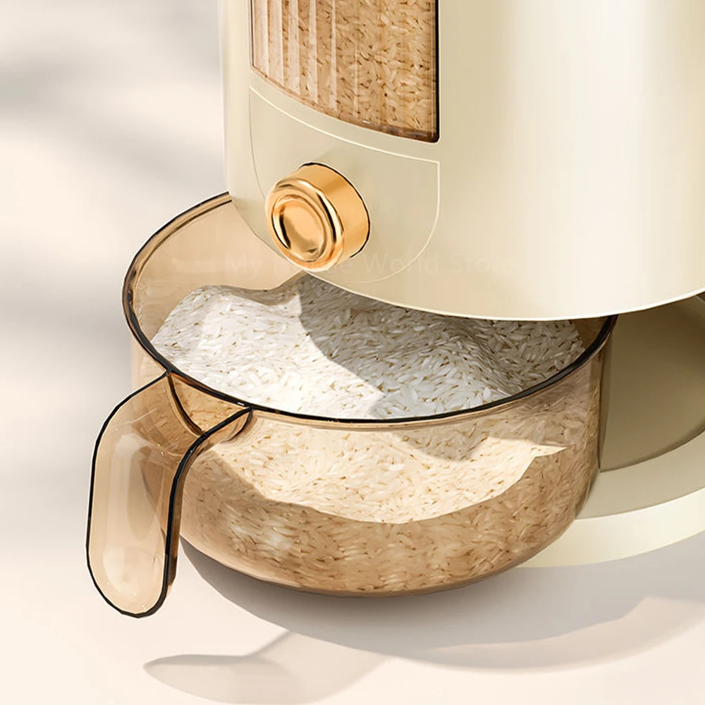 5KG Rice Storage Organizer Aut - Food Storage Dispenser のレビューと価格