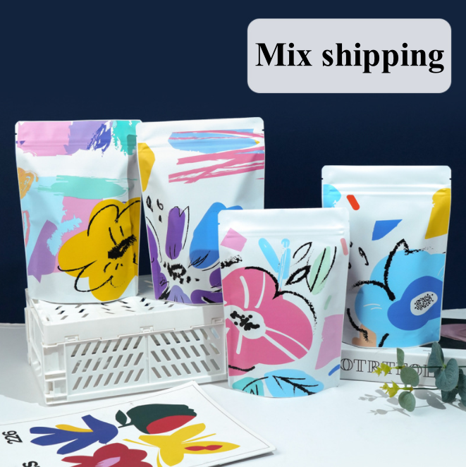 100PCS Aluminum Foil Stand-up  - Food Storage Bags Zip Lock Pouch のレビューと価格