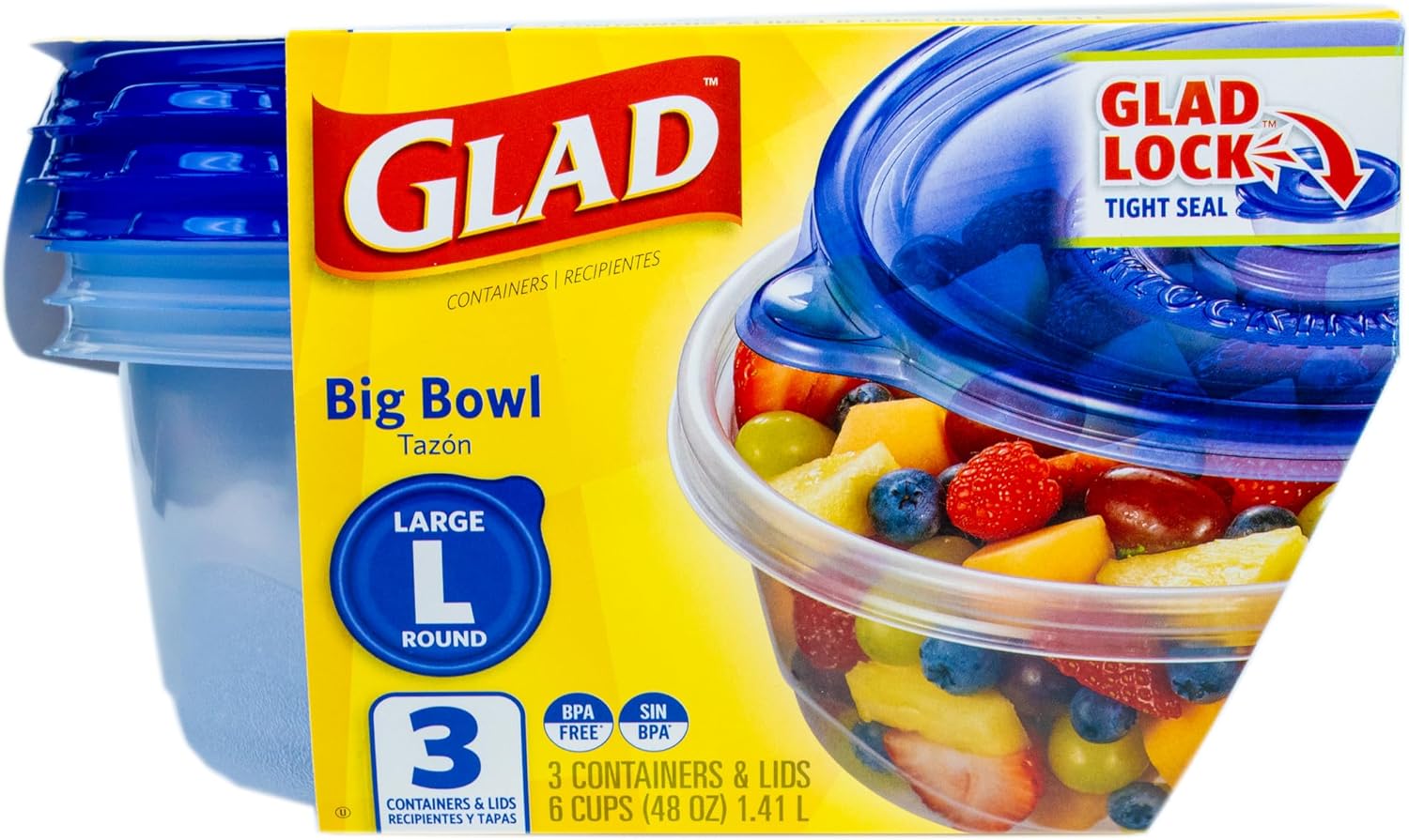 48 oz Round Food Storage Conta - Food Storage Meals のレビューと価格