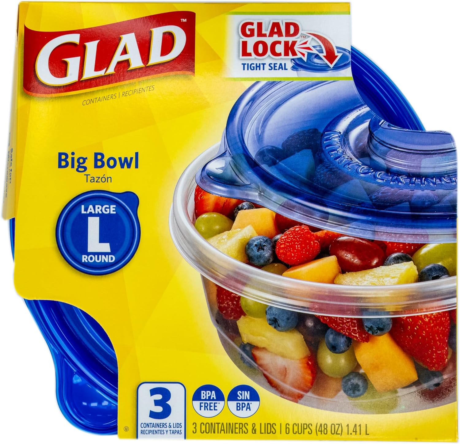 48 oz Round Food Storage Conta - Food Storage Meals のレビューと価格