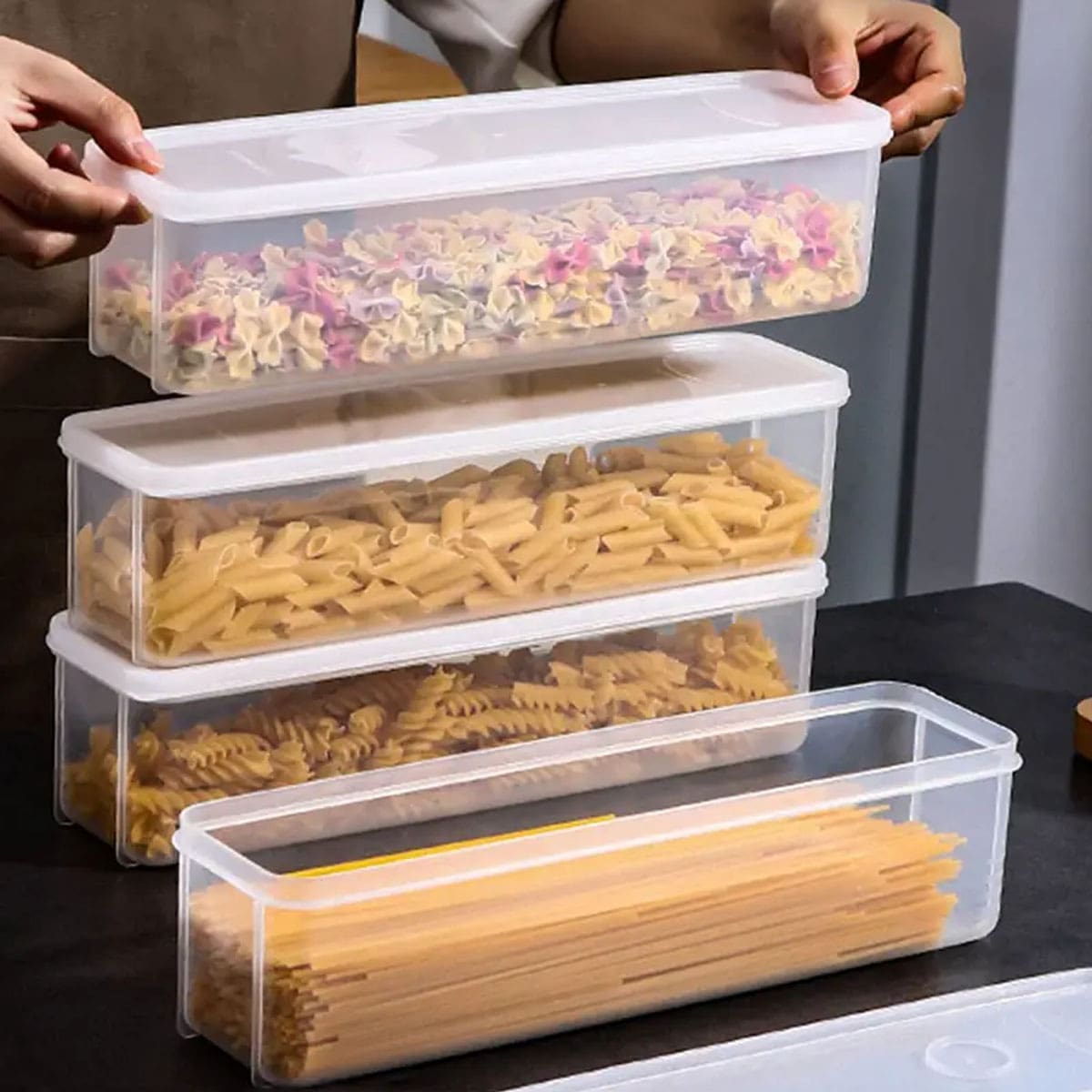 1 Plastic Transparent Storage  - Food Storage Box Plastic のレビューと価格